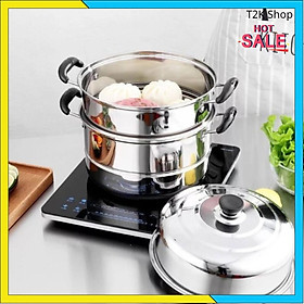 Mua Nồi hấp inox 3 tầng đa năng - T2K Shop