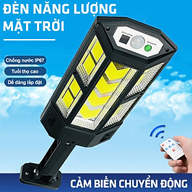 Mua Đèn cảm biến COB 60w 100w 200w-Thiết kế độc đáo  có điều kiển REMOTE tiện dụng- D1375
