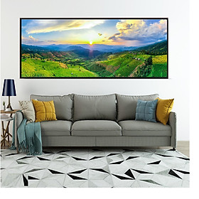 Mua TRANH PHONG CẢNH THIÊN NHIÊN  TRANH CANVAS TREO TƯỜNG   TRANH PHÒNG KHÁCH PHÒNG NGỦ PHONG CÁCH HIỆN ĐẠI  PVP-PC03