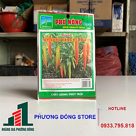 Combo 5-10 gói hạt giống Ớt sừng kháng bệnh tốt, sinh trưởng nhanh - gói 0.1g