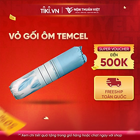 Mua Vỏ Áo Gối Ôm Tencel Thuần Việt Cao Cấp - Kích Thước 35x100cm - Mẫu Ngẫu Nhiên