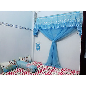 MÀN KHUNG XẾP GỌN PHỐI REN loại đẹp đầy đủ kích thước, nhận đặt theo yêu cầu, 
