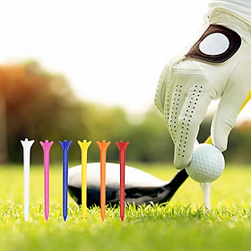 3PCS Golf Spike cho các phụ kiện thể thao ngoài trời với bốn prongs pap peg giá đỡ cỏ cung cấp công cụ sản phẩm mới lạ Color: red-70mm