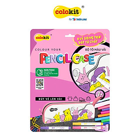 Bộ tô màu túi bút Bé Mèo cute Thiên Long Colokit KIT-C033