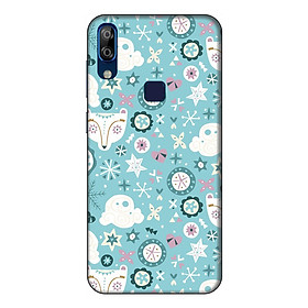 Ốp lưng điện thoại VSmart Active 1 Plus hình Họa Tiết Xanh - Hàng chính hãng
