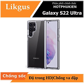 Ốp lưng Likgus trong suốt chống sốc không ố màu dành cho Samsung Galaxy S22Plus/ S22 Ultra ( hàng chính hãng) - S22 Ultra