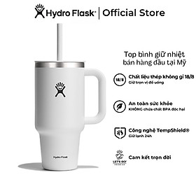 Bình giữ nhiệt Hydro Flask 32 oz All Around Travel Tumbler có kèm ống hút - Hàng chính hãng(Season 2024)