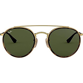 Ray-Ban RB3647N Round Double Bridge Sunglasses