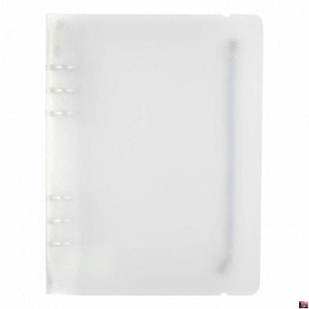 File kẹp giấy bìa nhựa nhựa, còng sắt klong a5; ms: 993