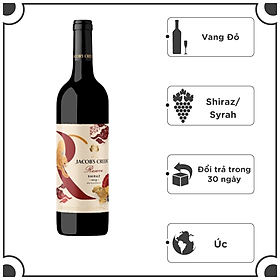 Rượu Vang Đỏ Úc Jacobs Creek Reserve Shiraz Syrah Tiger Limited