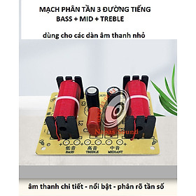 BỘ 2 MẠCH PHÂN TẦN 3 ĐƯỜNG TIẾNG GIÁ RẺ WEAH305 - 1 BASS 1 MID 1 TRÉP - PHÂN TẦN 3 LOA NHỎ