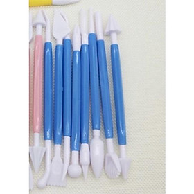 Mua Bộ dụng cụ làm đất sét/làm bánh (8 món)