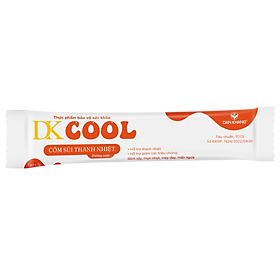 Hình ảnh Cốm Sủi Thanh Nhiệt DKCOOL Hỗ Trợ Thanh Nhiệt - Hộp 10 gói x 7g