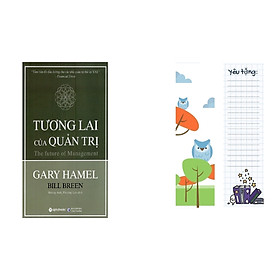 Tương lai của quản trị ( tặng kèm bookmark Sáng Tạo )
