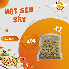 Hạt sen sấy giòn Hodi- NaVi túi hút chân không 40g