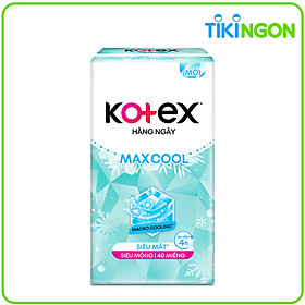 Băng Vệ Sinh Kotex Hằng Ngày Max Cool 40 miếng