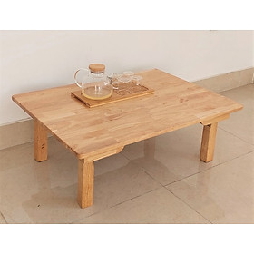 Mua Bàn Trà Đạo  Bàn Xếp Gỗ 60x80  60x1m  75x1m2 Chân Vuông Nhiều Màu - Hàng VN Xuất Khẩu