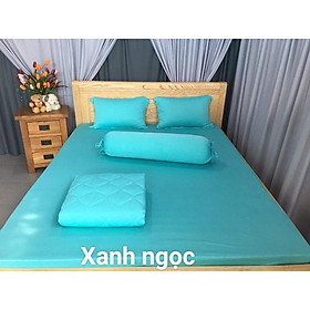 Ga - Drap Giường Lẻ Thun Mát Lạnh Lan Pham Bedding - Xanh Ngọc