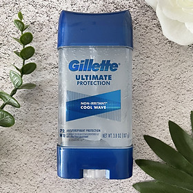 Lăn khử mùi Gillette Advanced Clear Gel Antiperspirant  Cool Wave 107g