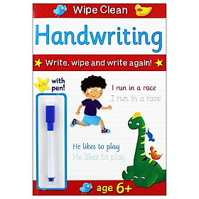[Download Sách] Wipe Clean Handwriting - Book With Pen Age 6+