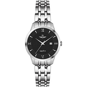 Đồng Hồ Nữ SRwatch SL1071.1101TE - Sapphire - 30mm - Quartz (Pin) - Dây kim loại