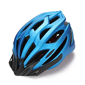 Mũ bảo hiểm siêu nhẹ, siêu bền, an toàn cho xe đạp leo núi-Màu xanh dương
