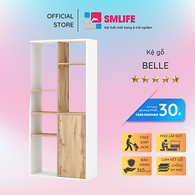 Mua Tủ để sách gia đình thiết kế đẹp SMLIFE Belle