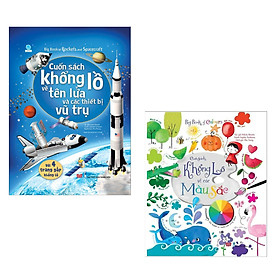 Combo Kiến Thức - Bách Khoa (Sách Tương Tác - Big Book): Cuốn Sách Khổng Lồ Về Tên Lửa Và Các Thiết Bị Vũ Trụ + Cuốn Sách Khổng Lồ Về Các Màu Sắc