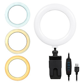 6'' Ring Light for Laptop, Computer Clip Video Fill Light Conference Ring Beauty Live Light