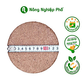 Mua MÙN DỪA ÉP BÁNH TIỆN LỢI DẠNG TRÒN ĐÃ QUA XỬ LÝ - KHỐI LƯỢNG 450 GRAM - KÍCH THƯỚC 13.5 X 5 CM