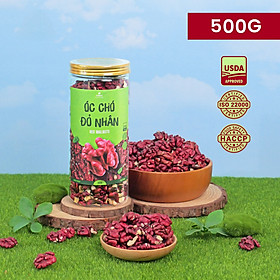 Quả Óc Chó Đỏ Mỹ đã tách vỏ ( hũ 500gr )