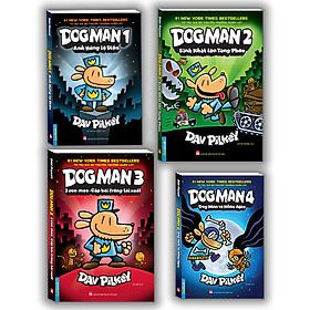 Combo Trọn Bộ 4 Cuốn: Dog Man