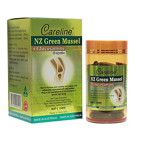 Viên Uống Careline Nz Green Musells Bảo Vệ Xương Khớp, An Toàn Cho Dạ Dày