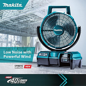 Mua QUẠT DÙNG PIN 40V MAX (ĐK : 235MM) MAKITA CF001GZ (KHÔNG KÈM PIN VÀ ĐẾ SẠC)- HÀNG CHÍNH HÃNG