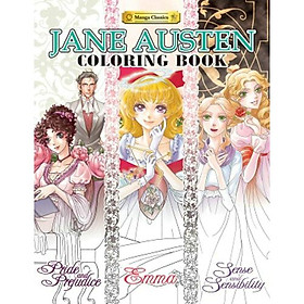 Hình ảnh Jane Austen Coloring Book : Manga Classics