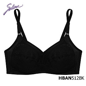 Áo Lót Đệm Vải Mỏng Không Gọng Phối Ren Habpy Lady By Sabina HBAN512