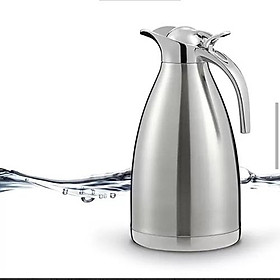 Bình inox 2L đựng nước giữ nhiệt , bình giữ nhiệt có quai. - GDHN Loại Tốt