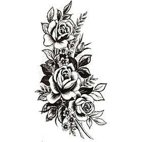 Tổng hợp Tattoo Hoa Mẫu Đơn Trắng Đen giá rẻ, bán chạy tháng 5/2023 -  BeeCost