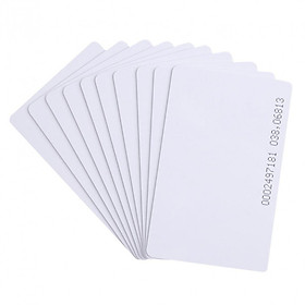 Mua ( 10 Thẻ ) Thẻ RFID 125Khz  Thẻ RFID Proximity  Thẻ tần số LF  Thẻ Chip EM4100 125Khz