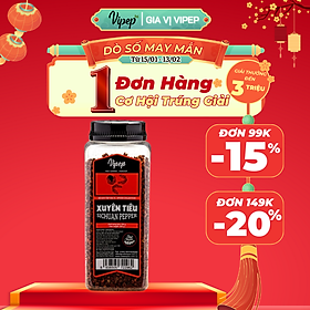 Xuyên Tiêu Tự Nhiên Vipep Hũ Nhựa 250g