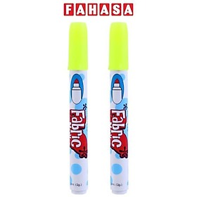 Vỉ 2 Bút Vẽ Trên Vải - Marvy 560-F4 - Fluorescent Yellow