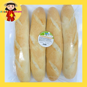 Chỉ giao HCM Set Bánh Mì Tươi ăn liền đặc ruột 4 ổ bịch