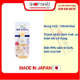 Nước giặt đồ lót kháng khuẩn Lingerie Soap 120ML Nhật Bản