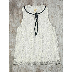 Áo Sơ Mi Ba Lỗ Nữ Chenault Lace TankTop - SIZE L