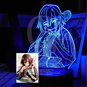 Mua Đèn Ngủ Anime LED 3D Kimetsu no Yaiba Iguro Obanai Type 01 AKNY1011 16 màu tùy chỉnh