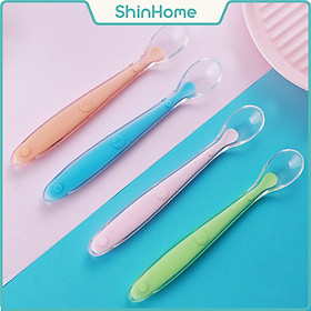 Mua Thìa ăn dặm silicon siêu mềm không BPA