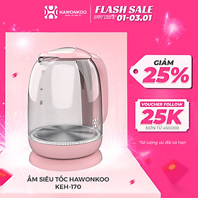 Mua Ấm siêu tốc HAWONKOO KEH-170 1 7 Lít 2200W Hàng Chính Hãng Bảo Hành 12 Tháng - Thương Hiệu Hàn Quốc