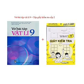 Ảnh bìa Sách - Vở bài tập Vật lí 9