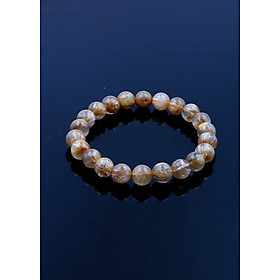 Vòng thạch anh tóc vàng by Anqlo Lusso 9mm-5A