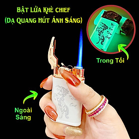 Hột quẹt bật lửa khè CHIEF búng tay đánh lửa hình "Mã Đáo Thành Công" - xài gas